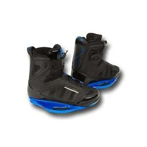  2012 Ronix Parks Wakeboard Boots   Obsidian/Hadron Blue 