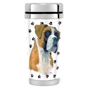  Boxer Dog  16oz Travel Mug Stainless Steel from 