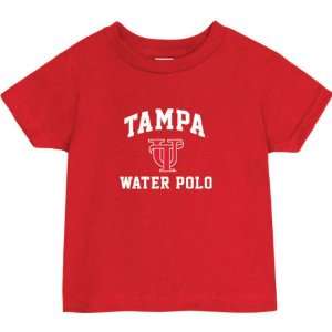   Spartans Red Toddler/Kids Water Polo Arch T Shirt