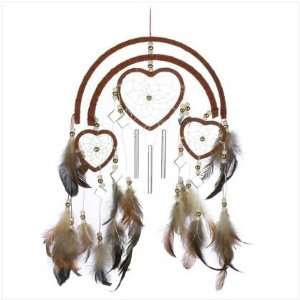  Dreamcatcher Heart Windchime 